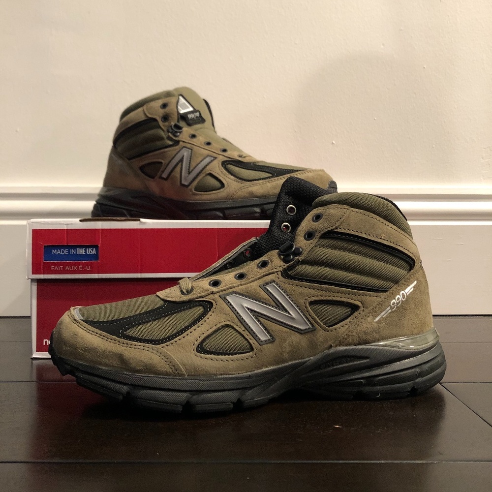 New Balance Mid Olive Army Suede Boot Many Sizes